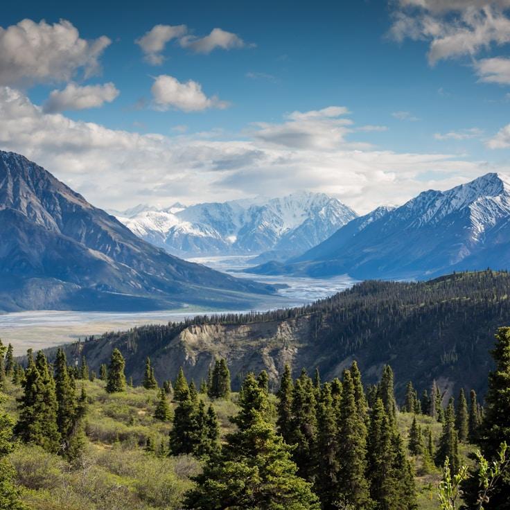 Alpine wilderness landscape